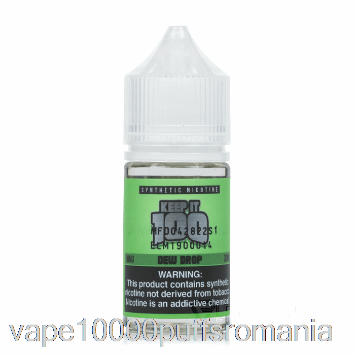 Vape Romania Picatura De Roua - Pastreaza-l 100 De Saruri - 30ml 50mg